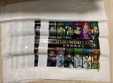 jojoworld3 죠죠의 기묘한 모험 쇼핑백 6개