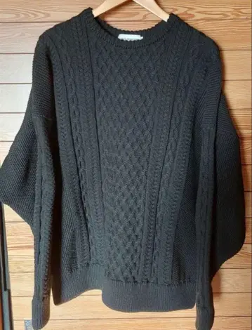 COOTIE 피셔맨 크루넥 스웨터