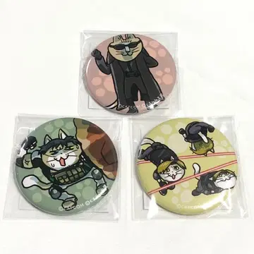 캡슐 복권 바이오하자드 x 일하는 고양이 캔뱃지