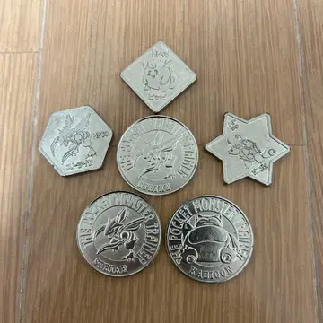 포켓몬스터 카비곤 배틀 코인 모음