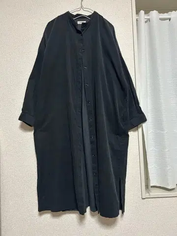 스튜디오 클립 고 듀로이 그레이 셔츠 원피스 긴팔 Free