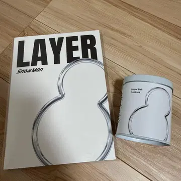 SnowMan 스노우볼 쿠키 LAYER 사진집 팝업