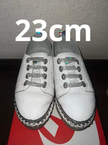 MUUM 슬립온 스니커즈 23cm 화이트