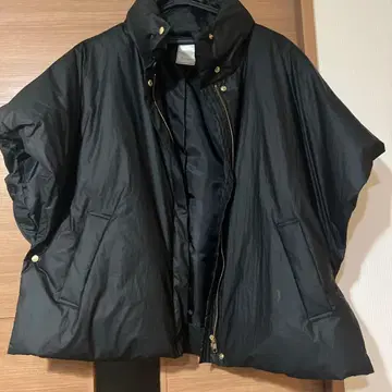 블랙 다운 자켓