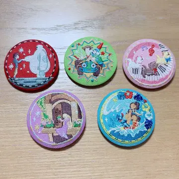 디즈니 자수 캔뱃지