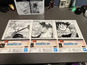 제일복권 드래곤볼 40th 그 두 번째 G상 클리어 파일 손오공 세트