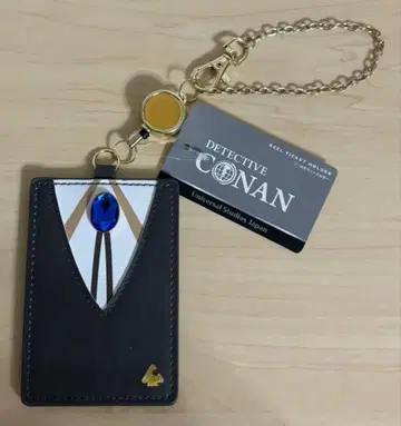 명탐정 코난 USJ 낚시릴 티켓 홀더 버본