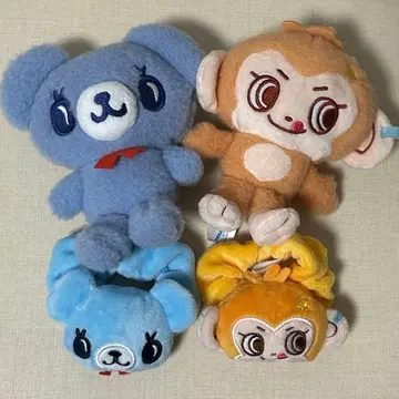 나루미야 미니 봉제 인형 스크런치 루키 민트 군