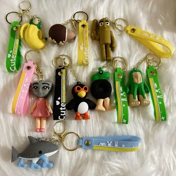 이탈리안 브레인 로트 입체 키링 세트