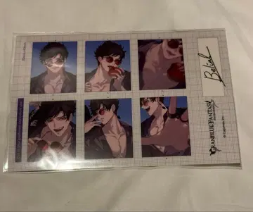 그랑블루 판타지 페스티벌 2025 증명사진풍 스티커 베리알