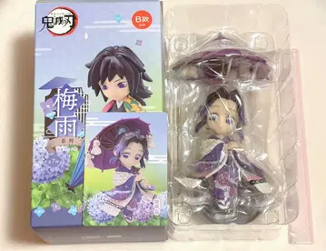 해외 중국 한정판 귀멸의 칼날 피규어 장마 시리즈 코쵸우 시노부