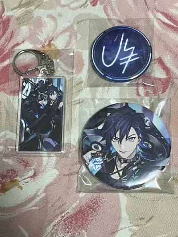 유마 유고 생일 굿즈 2022 아크릴 키링, 캔뱃지 3종 세트