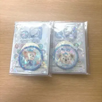 디즈니 컬러풀 해피니스 와펜 더피 2장 세트