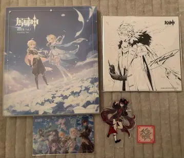 원신 호두 타르탈리아 아크릴 스탠드 화집