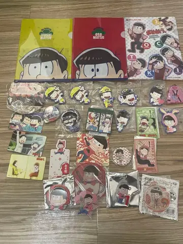 오소마츠 6쌍둥이 캐릭터 굿즈 세트