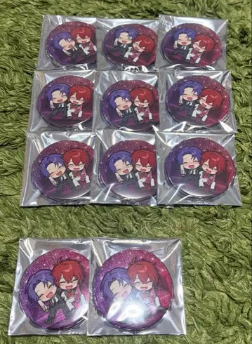 시마사카 캔뱃지 세트