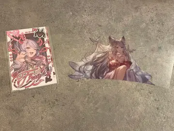 그래페스 2025 지현의 시련 특전 사진풍 카드 드링크 슬리브 플라우