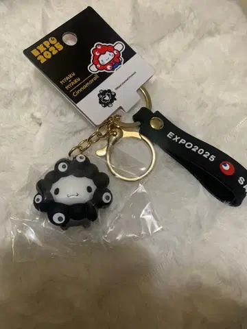 산리오 블랙미야크미야크 키링 시나몬