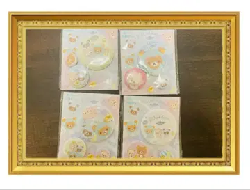 리락쿠마 캔뱃지 3개 세트 x 4