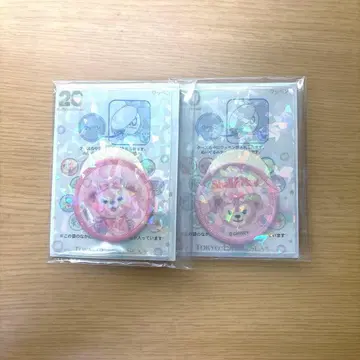 디즈니 컬러풀 해피니스 셰리 메이 와펜 2개 세트