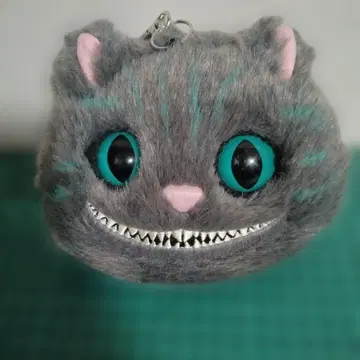 체셔 고양이 코인 케이스 퍼 소재