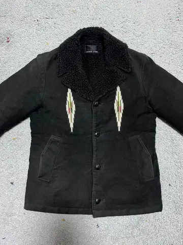 00s NUMBER (N)INE 보아 칼라 네이티브 자수 테일러드 자켓