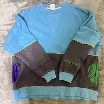 go slow caravan 컬러 블록 트레이닝복