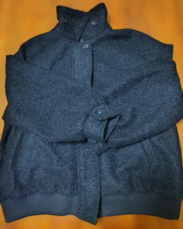 블랙 지퍼 블루종