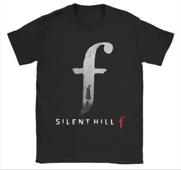 Silent Hill f 블랙 T셔츠