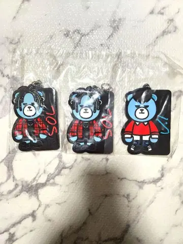 BIGBANG KRUNK 키링 3개 세트