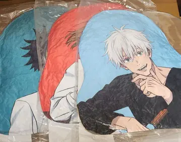 주술회전 주술회전 세가 럭키 쿠지 다이컷 쿠션 후시구로 쿠기사키 고죠