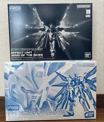 RG 건담 프라모델 스트라이크 프리덤 건담 티타늄 피니쉬 천공의 날개