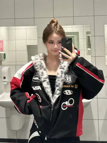 아메리칸 레트로 후드 부착 자켓 남성용 여성용 모터 사이클