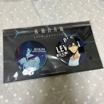 나 혼자만 레벨업 캔뱃지 미즈시노 슌 중국 한정판