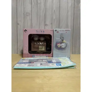 제일복권 치이카와 (먼작귀) 온천 굿즈 세트