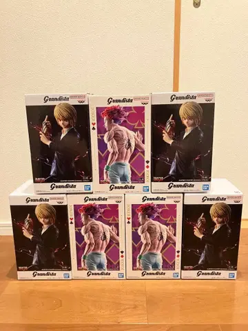 [선착순] Grandista 히소카 크라피카 화제의 피규어 7개 세트!!