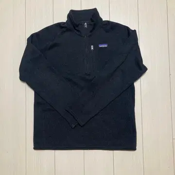 patagonia 하프 지퍼 플리스 M 블랙