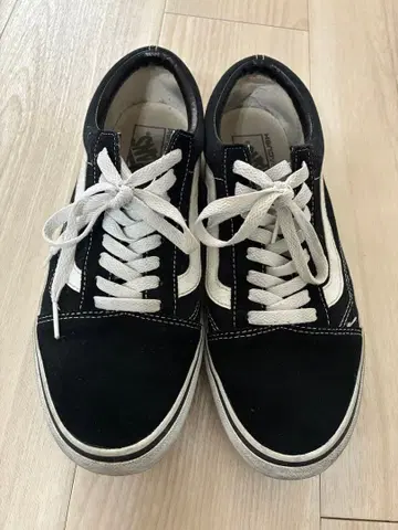 Vans 블랙 스니커즈 US10