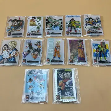 드래곤볼 제일복권 F상 ACLLECT 40th 시크릿 포함 11종