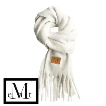 MUCENT 머플러 아이보리 한국 MUSINSA