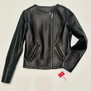 두클라쎄 블랙 가죽 자켓 / 새상품 미사용