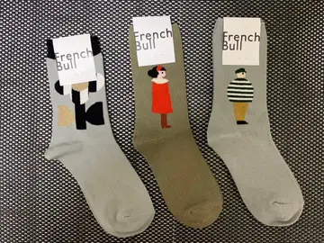 프렌치불 Frenchbull 삭스 3켤레 세트 낱개 판매 가능