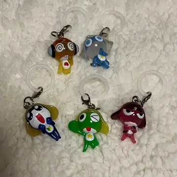 개구리 중사 케로로 메지루시 액세서리 가챠 전 5종 컴플리트 세트