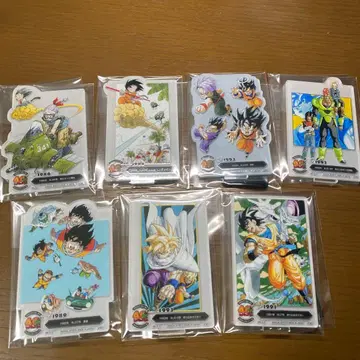 제일복권 드래곤볼 40주년 F상 아클렉트 7종 세트