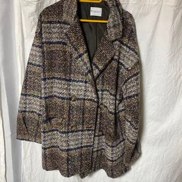 CLASSICAL ELF 체크 무늬 테일러드 자켓