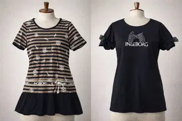 INGEBORG (잉게보그) 상의 2세트