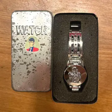 레트로 루팡 3세 시계 캔입