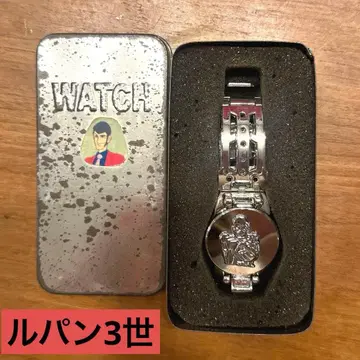 레트로 루팡 3세 시계 캔입