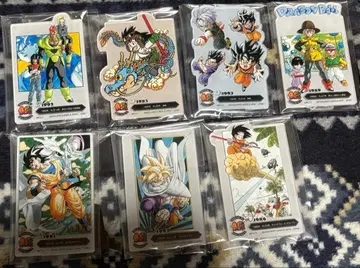 드래곤볼 제일복권 40주년 f상 아크릴 스탠드 7종