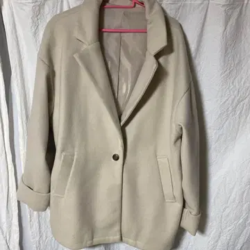 크림색 자켓 M 사이즈